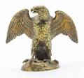 A Brass Eagle Form Inkwell