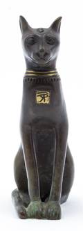 A Bronze Model of an Egyptian Cat