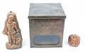 A Biscuit Box and Two Copper Molds