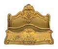 A Napoleon III Gilt Bronze Letter Rack