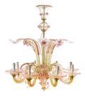 A Venetian Glass Chandelier