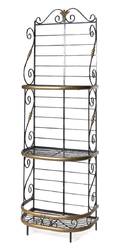 A Brass Bakers Rack