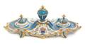 A Sevres Style Porcelain Encrier