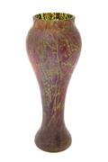 An Austrian Iridescent Glass Vase