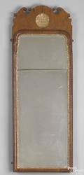 Queen Anne mahogany looking glass ca 1760