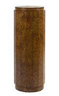 An Edward Wormley for Dunbar Burlwood Veneered Pedestal