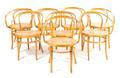 A Set of Eight Thonet Bentwood Armchairs