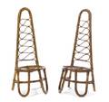 A Pair of Italian Bamboo Chairs
