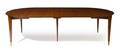 An Italian Walnut Extension Table Gio Ponti for M Singer  Sons