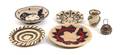 Six Miniature Southwestern Baskets