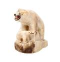 An Inuit Carved Walrus Bone Figurine