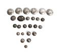 A Collection of Navajo Silver Buttons