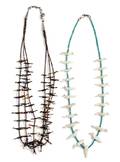 Two Zuni Fetish Necklaces