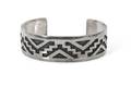 A Hopi Silver Overlay Bracelet Bradley Gashwazra