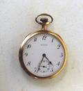 Gold pocket watch