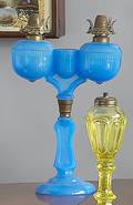 DC Ripley  Co double font fluid lamp