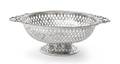 An Edwardian Silver Small Basket