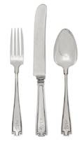 An American Silver Flatware Service