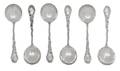 A Set of Eight American Silver Bouillon Spoons