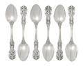 A Set of Twelve American Silver Tablespoons
