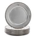 A Set of Twelve American Silver Bread Plates