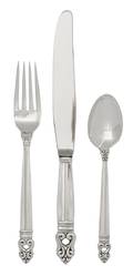 An American Silver Flatware Service