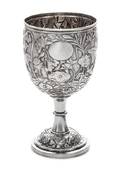 A Continental Silver Goblet