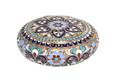 A Russian Enameled Silver Box