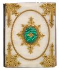 A Russian Onyx Brass and Malachite Portfolio