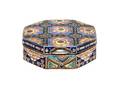 A Russian Enameled Silver Pill Box
