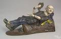 Reclining Chinaman mechanical bank ca 1885