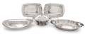 Five American Silver Serving Articles