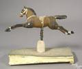 Running horse squeak toy 19th c