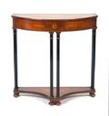 A Demilune Console Table