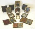 Group of daguerreotypes  tin types