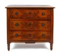 A Louis XVI Walnut Commode