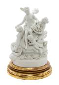 A Sevres Bisque Porcelain Figural Group