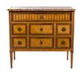 A Louis XVI Style Parquetry Commode