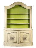 A Neoclassical Painted Bookcase