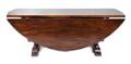 An Italian Walnut DropLeaf Refectory Table