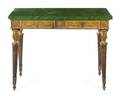 A Neoclassical Giltwood Console Table