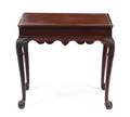 A Chippendale Mahogany Tea Table