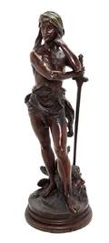 A French Bronze Figural Group