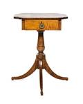 An American Tiger Maple Side Table