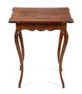 A Provincial Walnut Occasional Table