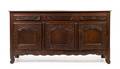 A Louis XV Provincial Oak Sideboard