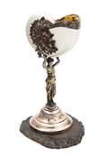An Elizabeth II ParcelGilt Silver Mounted Nautilus Shell