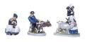 Three Royal Copenhagen Porcelain Figures