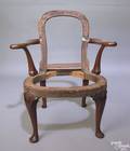 George II mahogany armchair ca 1735