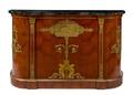 An Empire Style Gilt Bronze Mounted Amboyna Cabinet